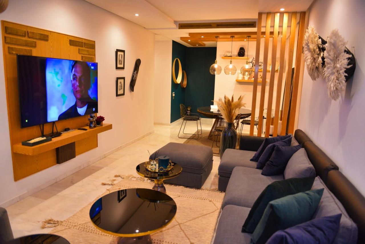 Appartement De Prestige Climatise A L'Hivernage 400M De La Gare Маракеш Екстериор снимка