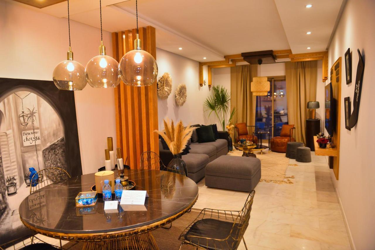 Appartement De Prestige Climatise A L'Hivernage 400M De La Gare Маракеш Екстериор снимка